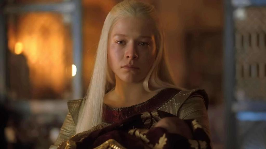 La nueva Rhaenyra en el episodio 1x06 de 'La casa del dragón'.