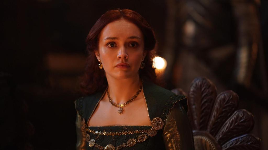 Olivia Cooke como Alicent Hightower en 'La casa del dragón'