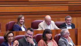 Intervención de Francisco Igea en las Cortes con risas de Fernández y Pascual
