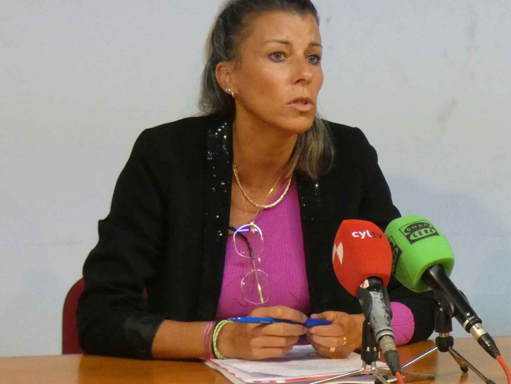 Eva Arias, exatleta, candidata del PSOE a la alcaldía de Ávila
