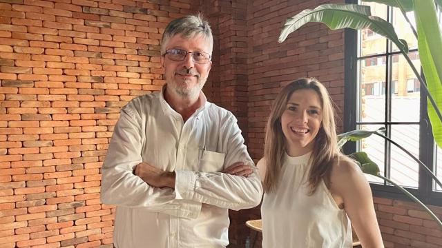 José María Frade y María del Carmen Álvarez, director científico y directora de proyecto de Tetraneuron.