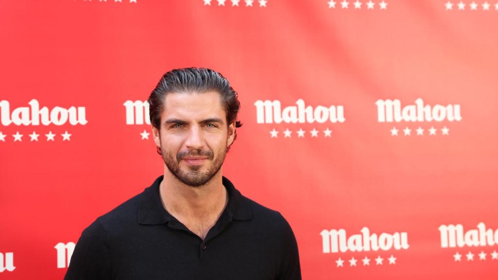 El actor Maxi Iglesias posando en el 'photocall'.