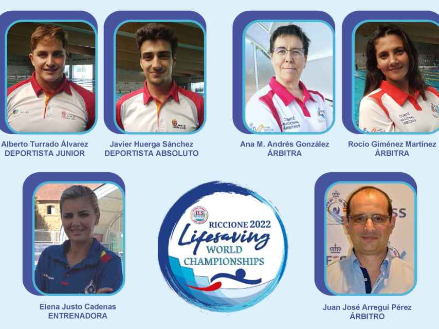Seis castellanos y leoneses participarán en el Campeonato del Mundo de Salvamento y Socorrismo