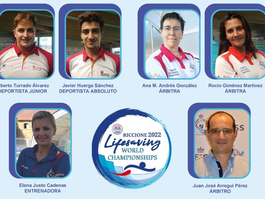 Seis castellanos y leoneses participarán en el Campeonato del Mundo de Salvamento y Socorrismo