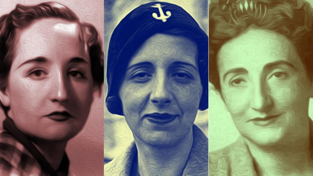 Maruja Mallo, María Zambrano y Rosa Chacel