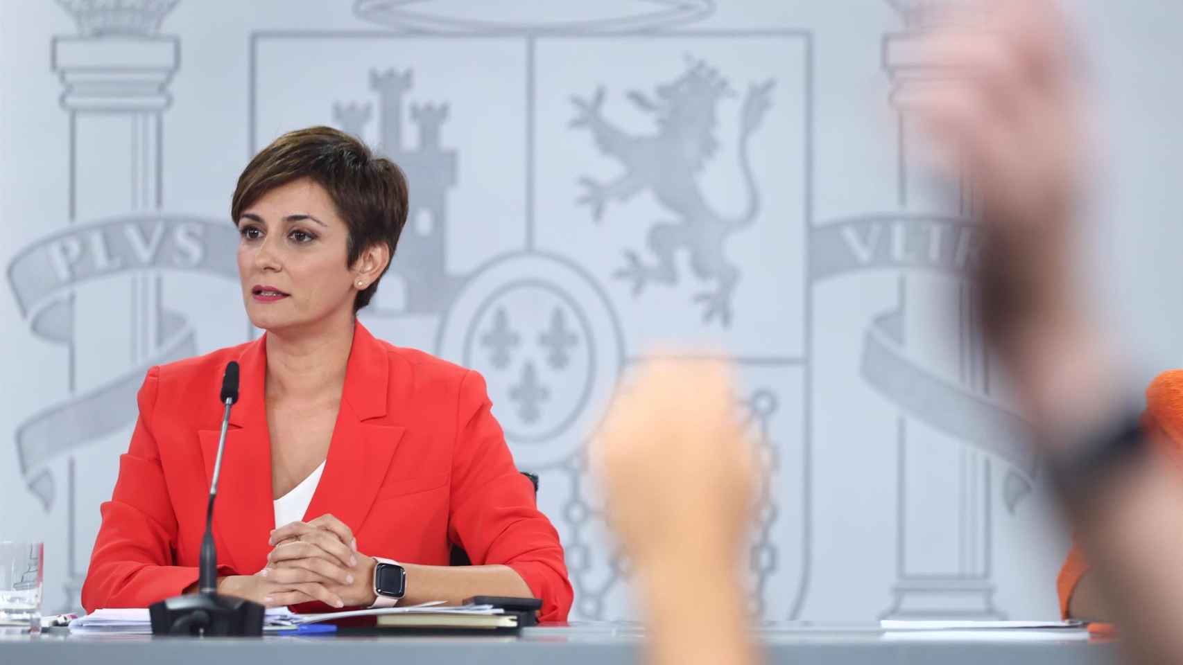 Isabel Rodríguez, ministra portavoz del Gobierno de España. Foto: Europa Press / Eduardo Parra.