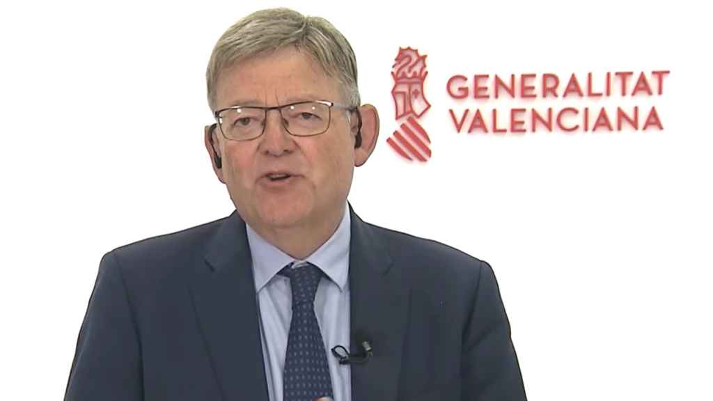 Ximo Puig, presidente de la Generalitat Valenciana, este martes en TVE.