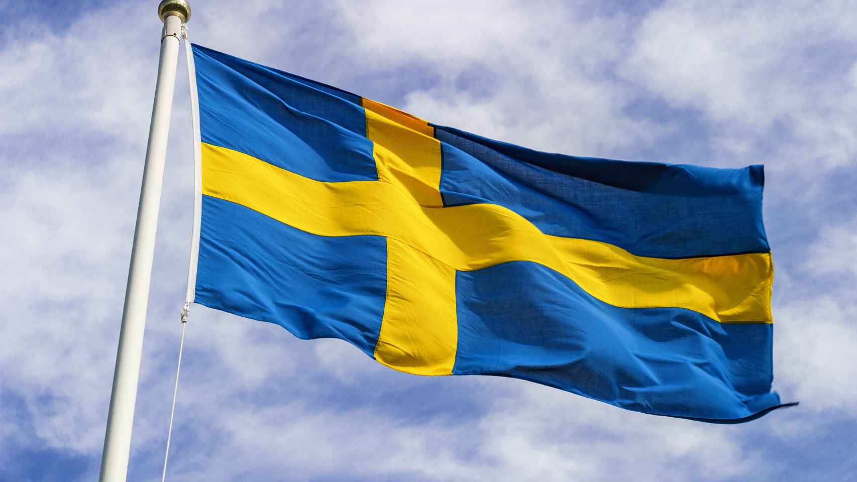 Bandera de Suecia.