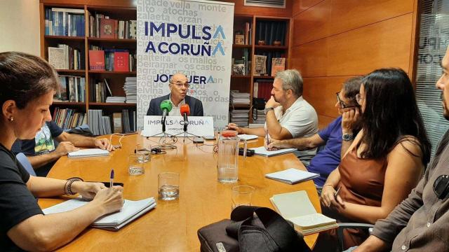 El portavoz del BNG en el Ayuntamiento de A Coruña y candidato a la Alcaldía en 2023, Francisco Jorquera.