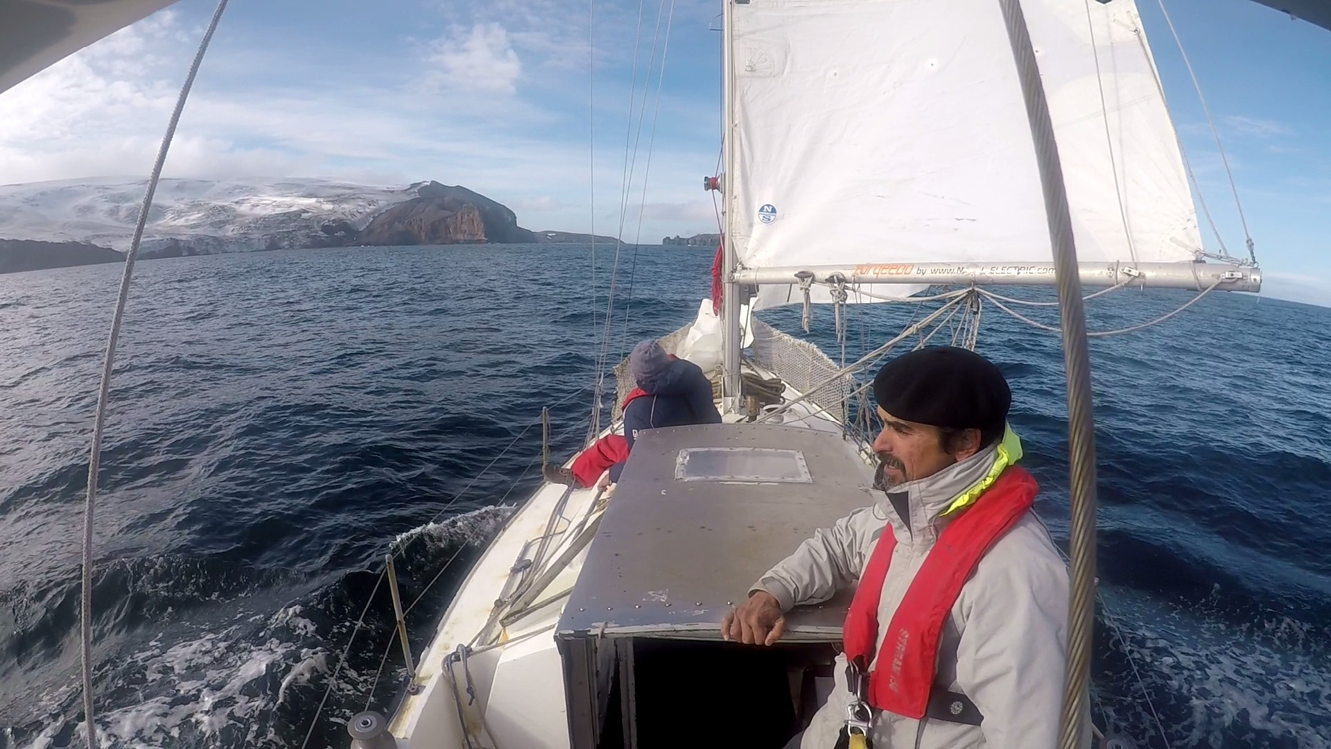 Viaje del ‘Pequod’ desde la Antártida hasta Galicia. Fotos: Cedidas