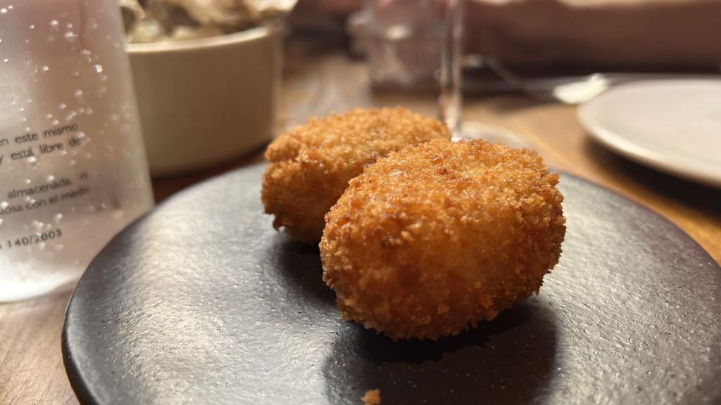 Las croquetas de Comparte Bistró