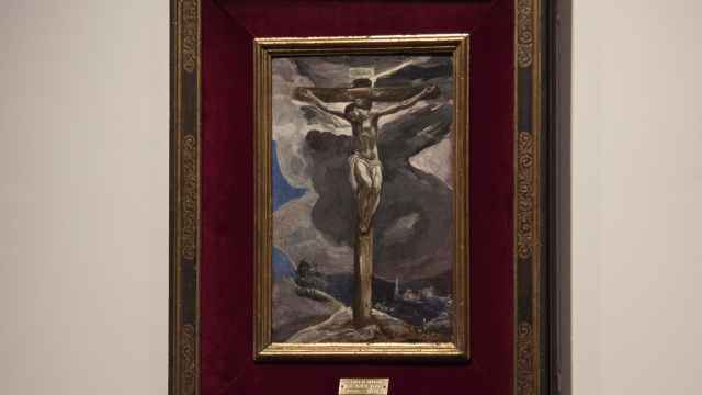 Aseguran en 3 millones de euro el 'Cristo crucificado' del Greco que se exhibe en Toledo