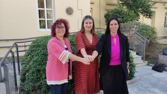 Catalina García, Ana Lamas y Eva Martínez