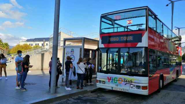 Autobús turístico de Vigo.