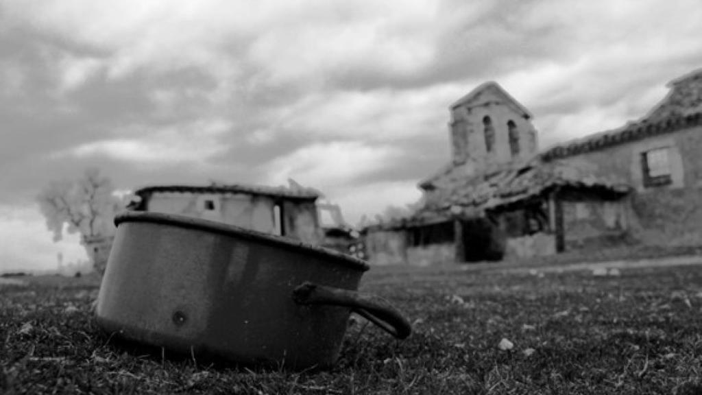 Fotografía del despoblado soriano de Valdegrulla (Burgo de Osma).