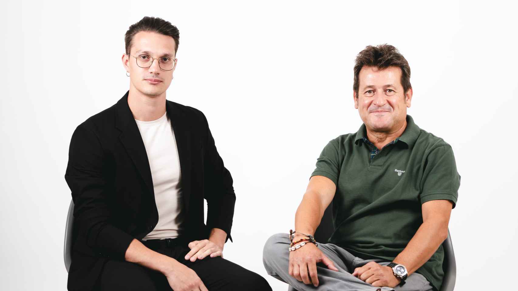 El CEO, Aitor García, y el cofundador Manuel Pérez.