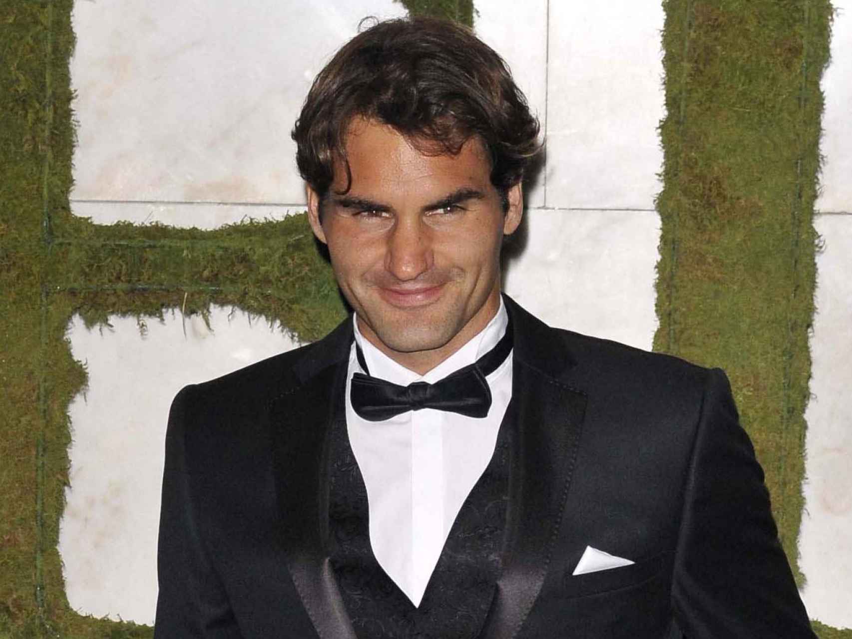 Federer en un acto público en Londres, en julio de 2012.