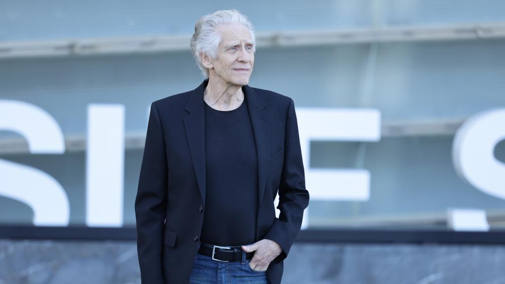 David Cronenberg, en San Sebastián.