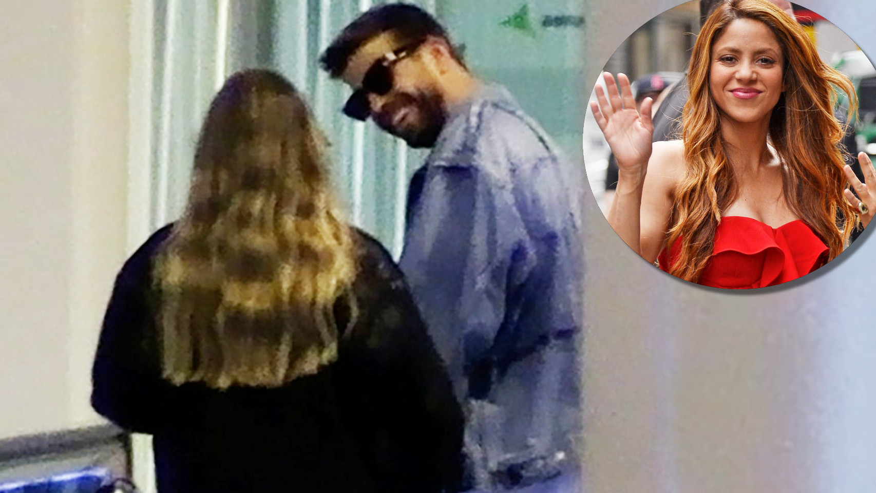 Gerard Piqué y Clara Chía, llegando de París | Fotos: Europa Press / Gtres