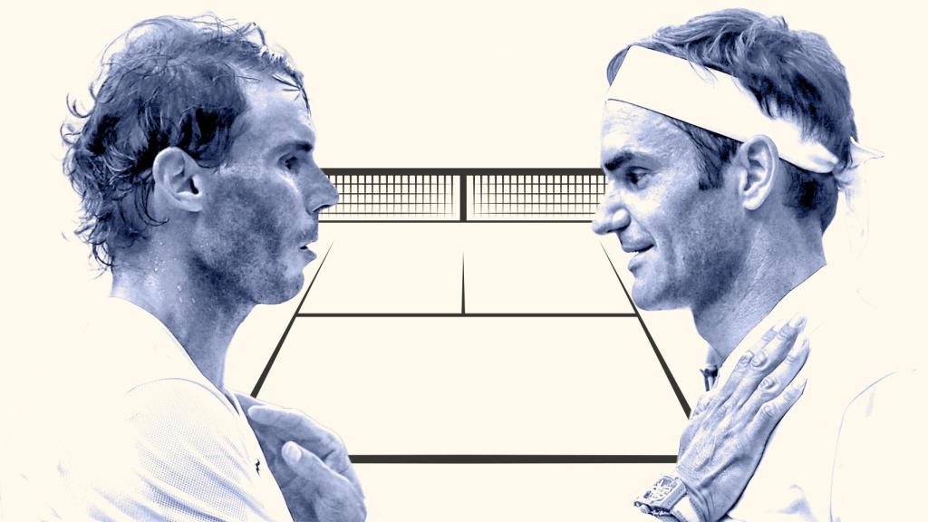 Rafael Nadal y Roger Federer, frente a frente