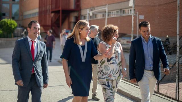 Rosa Ana Rodríguez este jueves en Toledo.