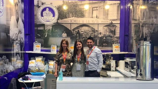 Stand de Bonilla a la Vista en el Galicia Fórum Gastronómico.