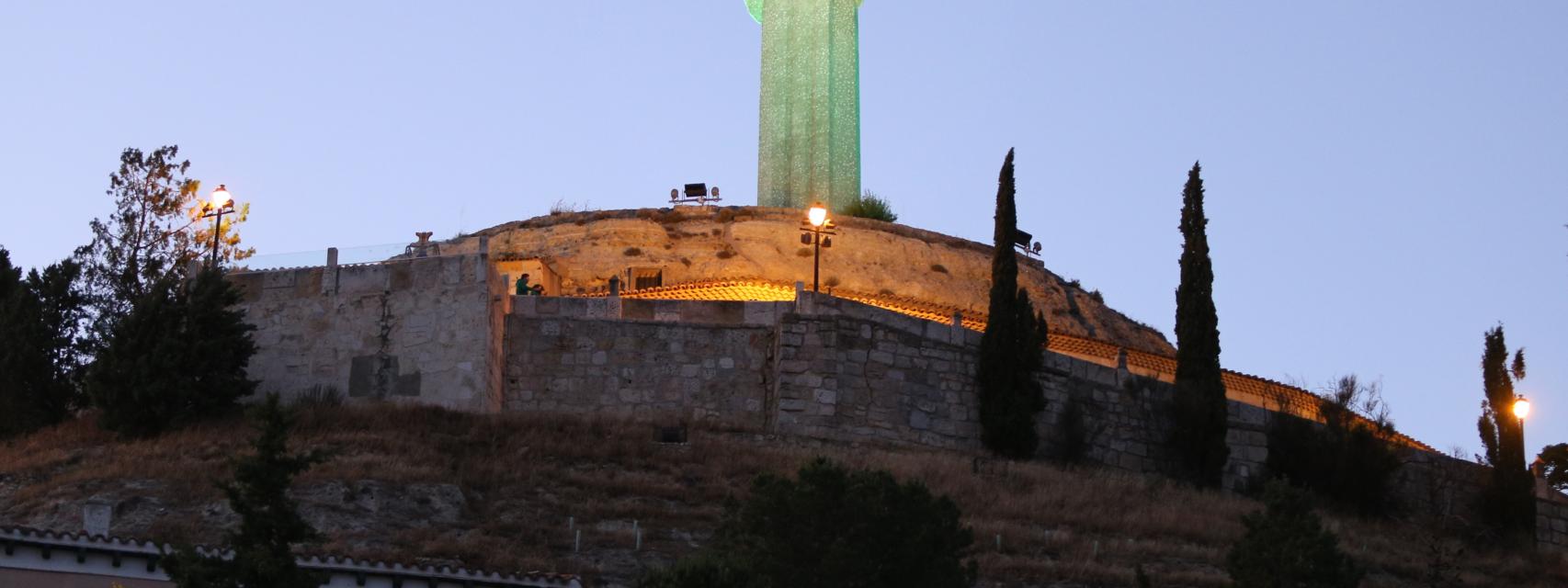 La escultura de Cristo más alta de España está en Palencia