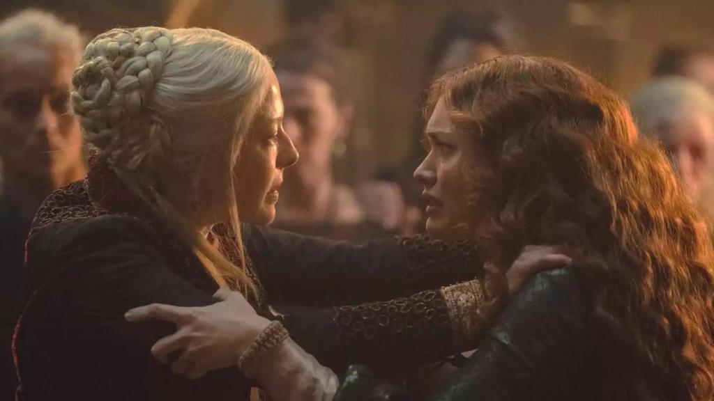 Las nuevas Rhaenyra y Alicent en 'La casa del dragón'