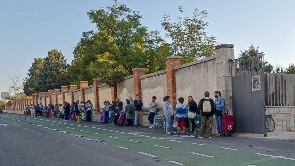 Colas del hambre en Salamanca