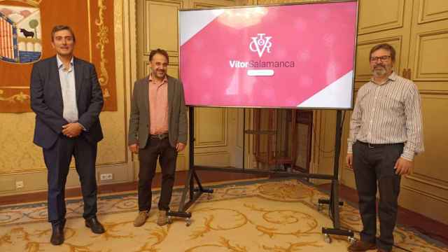 Presentación de la nueva plataforma de turismo Vítor Salamanca