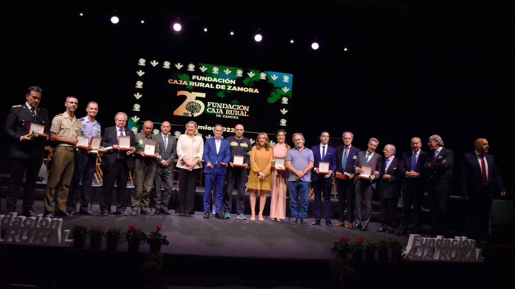 Foro de grupo de los premiados 2022 por la Fundación Caja Rural de Zamora