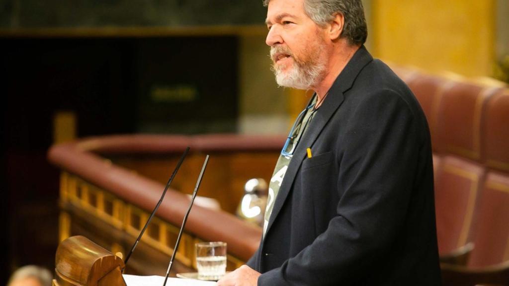 Juantxo López de Uralde, diputado de Unidas Podemos y fundador de Alianza Verde
