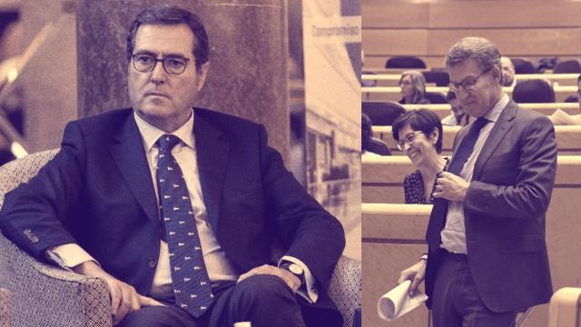 Antonio Garamendi, Alberto Núñez Feijóo.