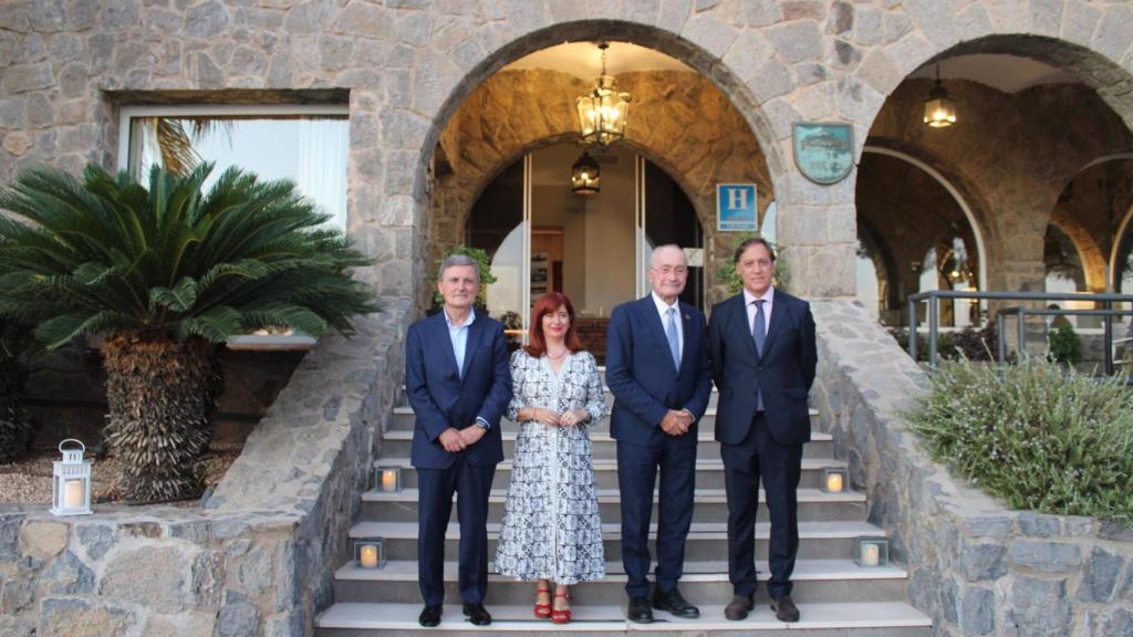 Un momento de la presentación realizada en el Parador de Gibralfaro en Málaga.