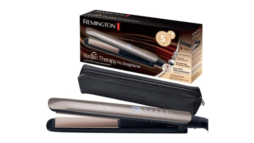 Plancha de pelo Keratin Therapy Pro de Remington