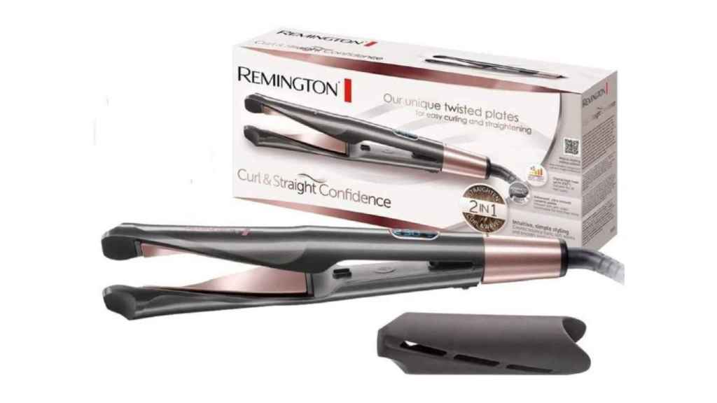 Plancha 2 en 1 de Remington Curl & Straight