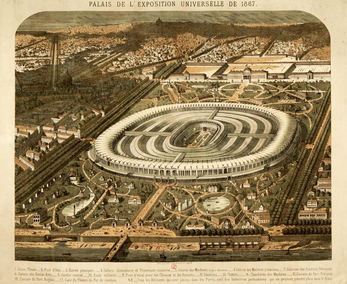 Exposición Universal de París de 1867. https://aeropinakes.com 