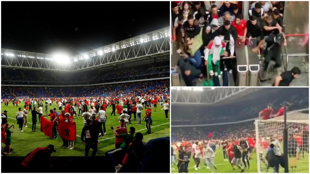 Asalto al RCDE Stadium en el Marruecos - Chile