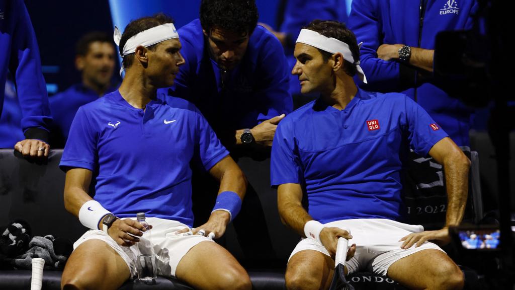 Nadal y Federer, en el banquillo de Europa