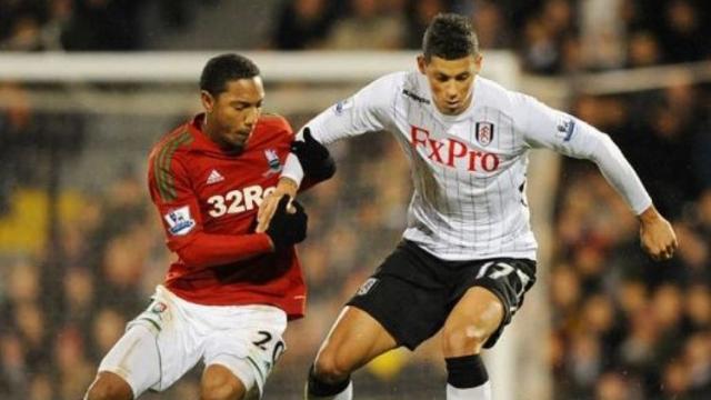 Matthew Briggs, durante su etapa en el Fulham.