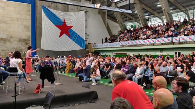 40 Aniversario sel nacimiento del BNG en el Frontón Municipal de A Coruña.