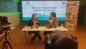 Un momento del programa en la sede de Eurocaja Rural con la eurodiputada Susana Solís