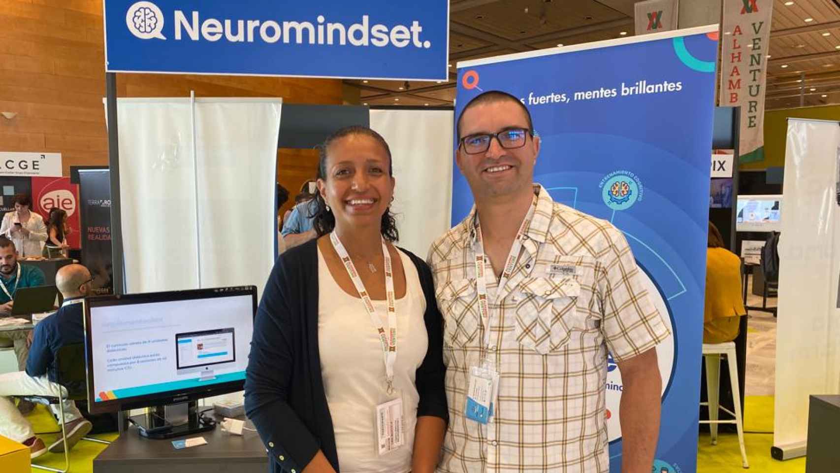 Lina Cómbita y Joan Paul Pozuelos, científicos impulsores de Neuromindset, incubada por Climbspot.