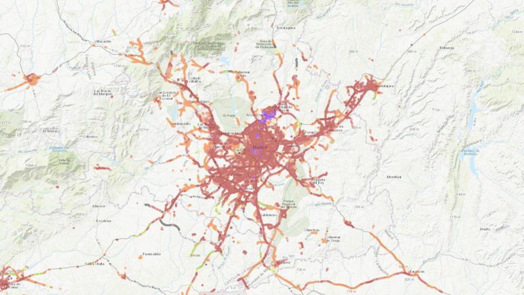 Mapa de nPerf.