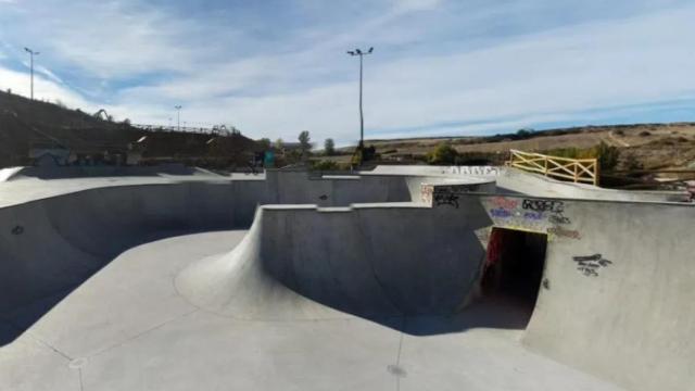 Skatepark en el parque de San Isidro en Burgos