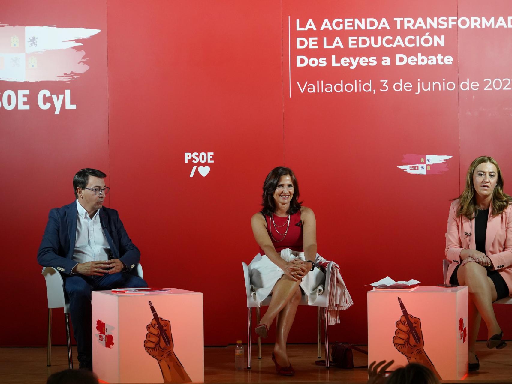 La secretaria de Educación del PSOE, María Luz Martínez Seijo, en una imagen de archivo.