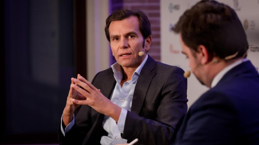 Iñaki Peralta, CEO de Sanitas, durante su intervención en la clausura de la primera jornada del III Simposio del Observatorio de la Sanidad.