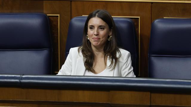 Irene Montero en el Congreso de los Diputados.