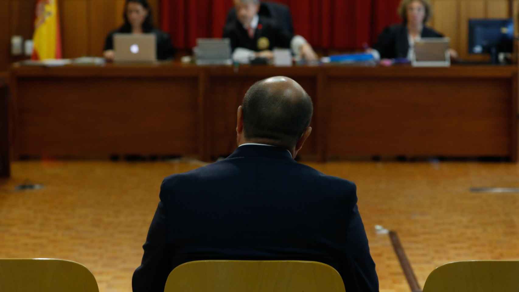 Imagen de la primera sesión del 'caso Auditorio' en la Audiencia Provincial de Murcia.