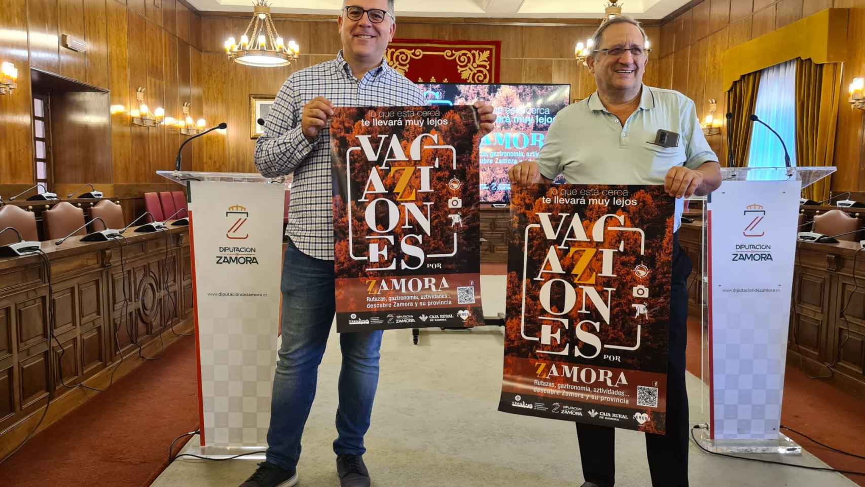 Presentación de la campaña Vacaziones por Zamora